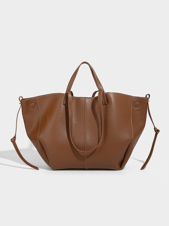 Aurea Tote Bag (Caramel Brown) - Image 1