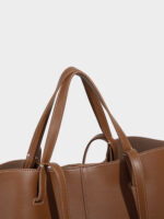 Aurea Tote Bag (Caramel Brown) - Image 2