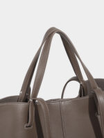 Aurea Tote Bag (Taupe Grey) - Image 3