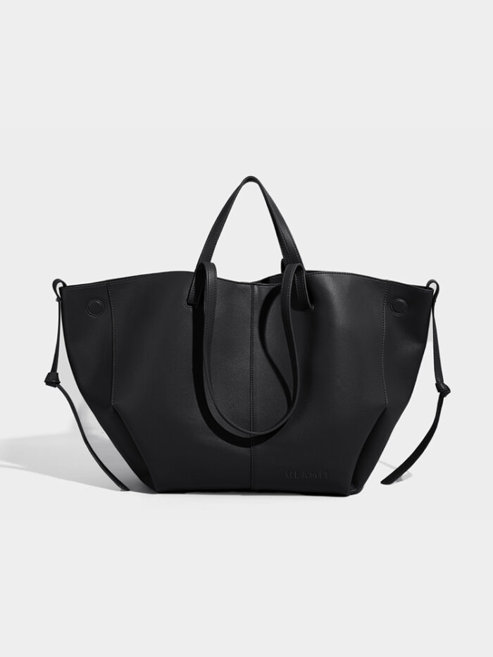 Aurea Tote Bag (Jet Black) - Image 1
