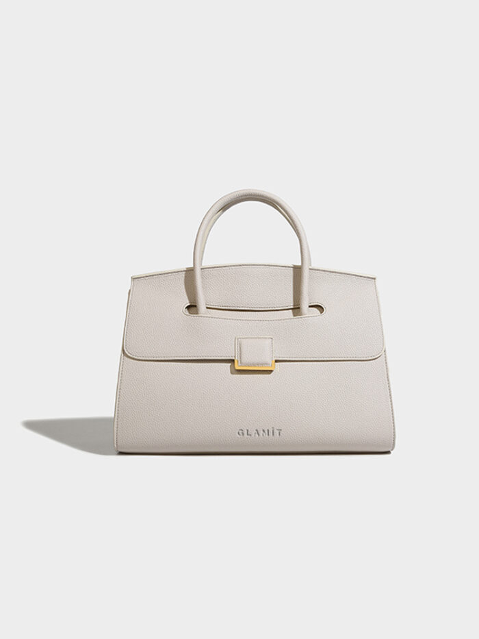 Caelora Hobo Tote Bag (Light cream White) - Image 1