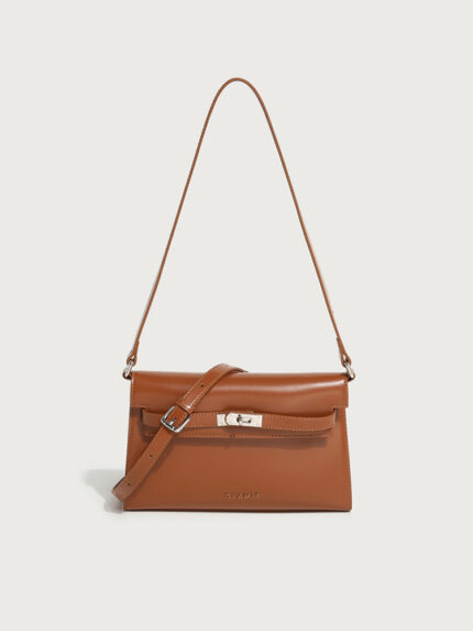 Corvella Shoulder Bag (Caramel Brown)