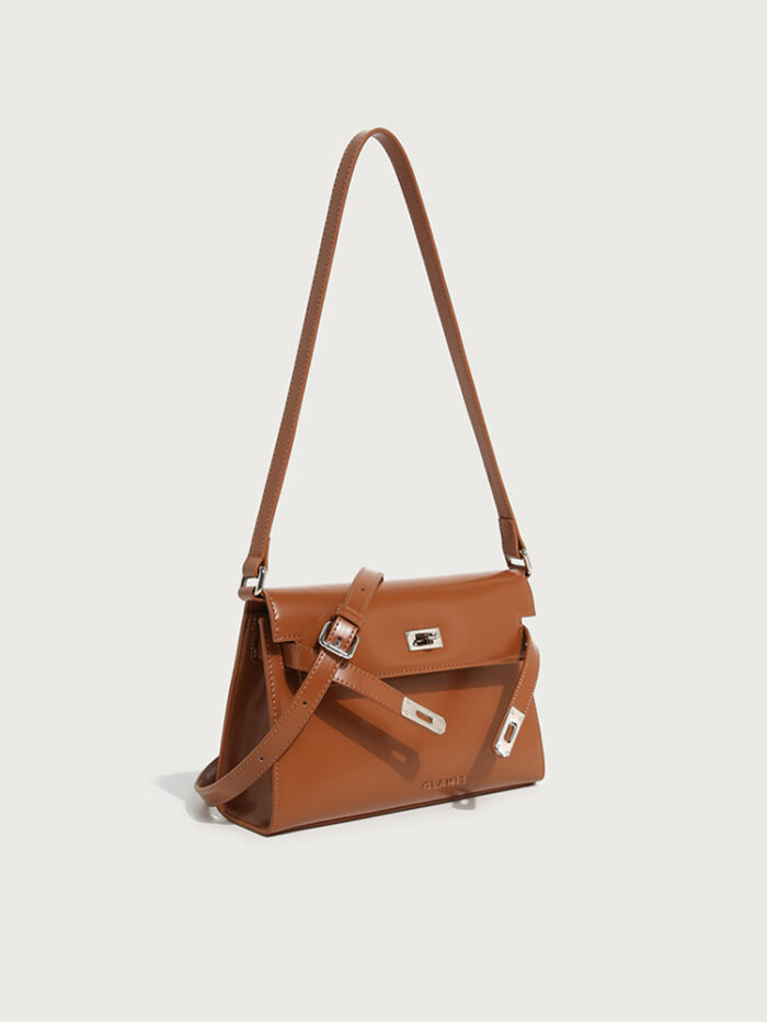Corvella Shoulder Bag (Caramel Brown) - Image 2