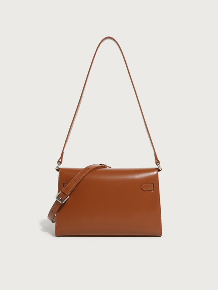 Corvella Shoulder Bag (Caramel Brown) - Image 4