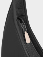 Crescent Shoulder Bag (Jet Black) - Image 3