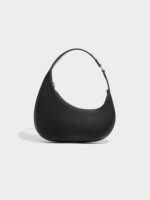 Crescent Shoulder Bag (Jet Black)