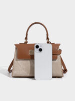 Lusso Cross body Hand bag (Apricot) - Image 3