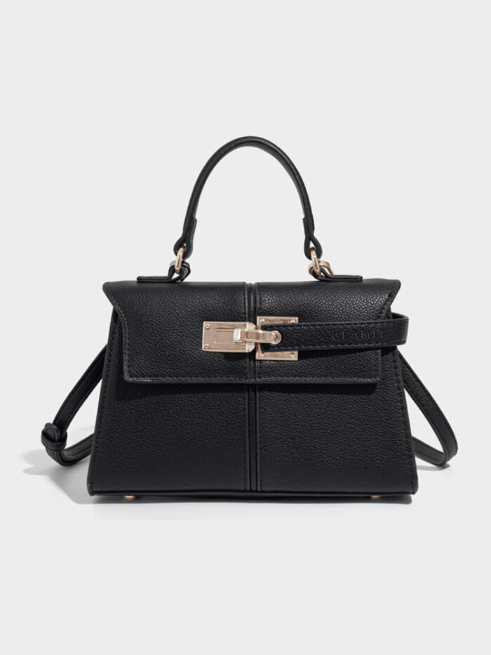 Lusso Cross body Hand bag (Jet Black) - Image 1