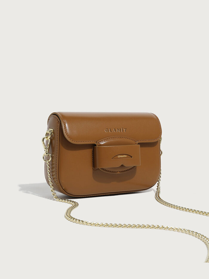 Luzia Shoulder Bag (Caramel Brown) - Image 2