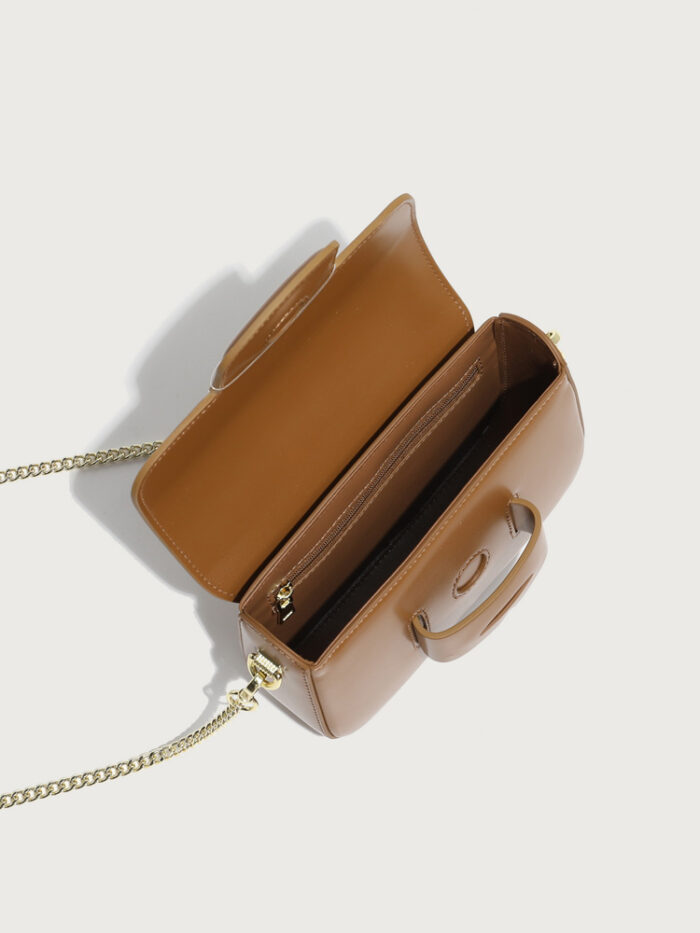 Luzia Shoulder Bag (Caramel Brown) - Image 5