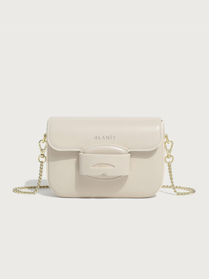 Luzia Shoulder Bag (Light Cream White)