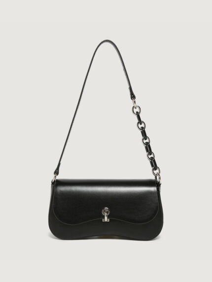 Serafina Shoulder Bag (Jet Black)