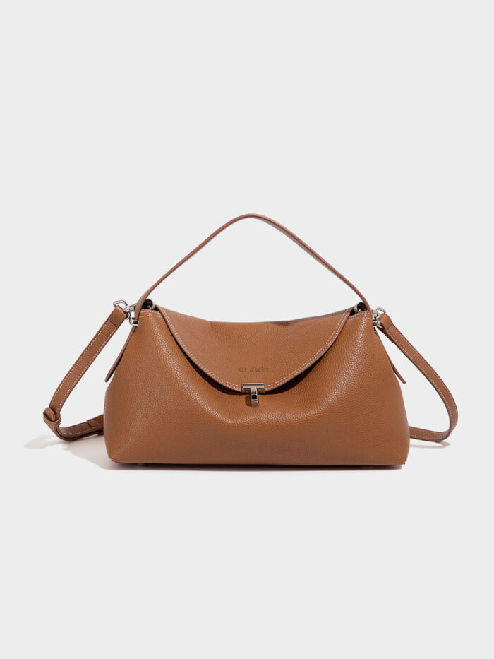 Valencia Bucket Bag (Caramel Brown) - Image 1
