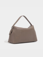 Valencia Bucket Bag (Taupe Grey) - Image 2