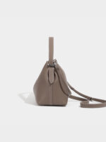 Valencia Bucket Bag (Taupe Grey) - Image 3
