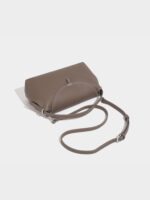 Valencia Bucket Bag (Taupe Grey) - Image 5